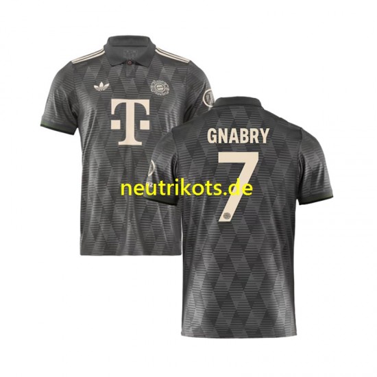 Fußballtrikot FC Bayern München GNABRY 7 Octoberfest Herren Viertes 2024-2025 Kurzarm