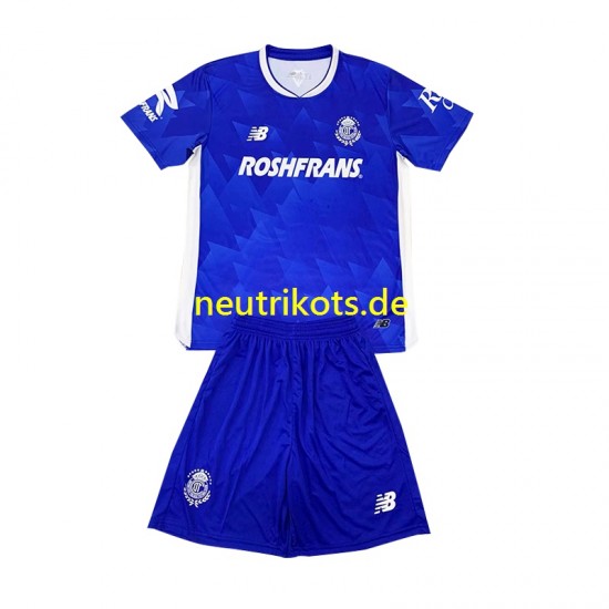 Fußballtrikot Deportivo Toluca Kinder Ausweich 2024-2025 Kurzarm