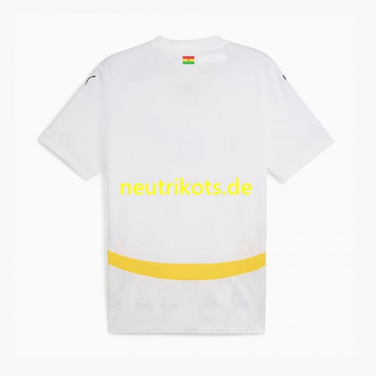 Fußballtrikot Ghana Herren Heim 2024 Kurzarm