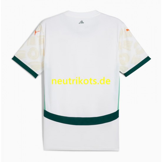 Fußballtrikot Elfenbeinküste Herren Auswärts 2025 Kurzarm