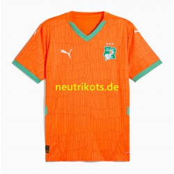 Fußballtrikot Elfenbeinküste Herren Heim 2025 Kurzarm