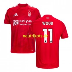 Fußballtrikot Nottingham Forest Chris Wood 11 Herren Heim 2024-2025 Kurzarm