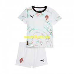 Fußballtrikot Portugal Kinder Auswärts 2025 Kurzarm