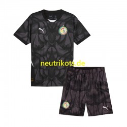 Fußballtrikot Senegal Torwart Kinder Auswärts 2025 Kurzarm