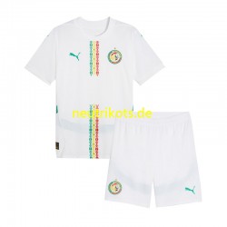Fußballtrikot Senegal Kinder Heim 2025 Kurzarm