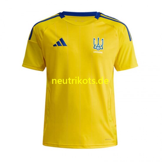 Fußballtrikot Ukraine Herren Heim 2024 Kurzarm