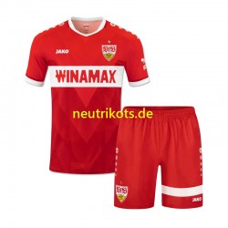 Fußballtrikot VfB Stuttgart Kinder Auswärts 2024-2025 Kurzarm