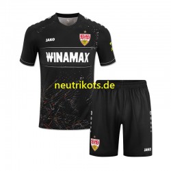 Fußballtrikot VfB Stuttgart Kinder Ausweich 2024-2025 Kurzarm