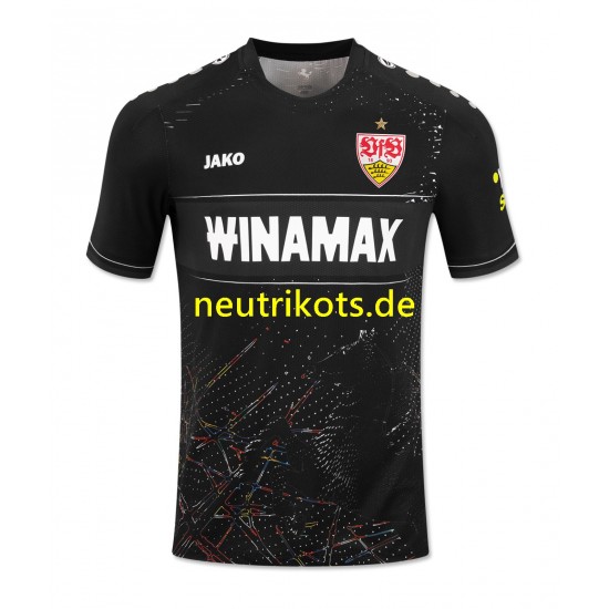 Fußballtrikot VfB Stuttgart Herren Ausweich 2024-2025 Kurzarm