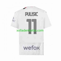 Fußballtrikot AC Mailand Christian Pulisic 11 Herren Auswärts 2023-2024 Kurzarm