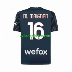 Fußballtrikot AC Mailand Mike Maignan 16 Torwart Herren Ausweich 2023-2024 Kurzarm