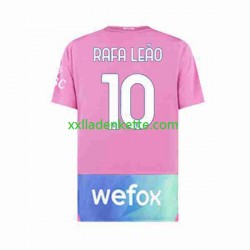 Fußballtrikot AC Mailand Rafael Leao 10 Herren Ausweich 2023-2024 Kurzarm