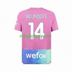 Fußballtrikot AC Mailand Tijjani Reijnders 14 Herren Ausweich 2023-2024 Kurzarm