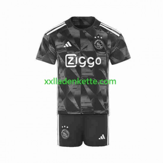 Fußballtrikot Ajax Amsterdam Kinder Ausweich 2023-2024 Kurzarm