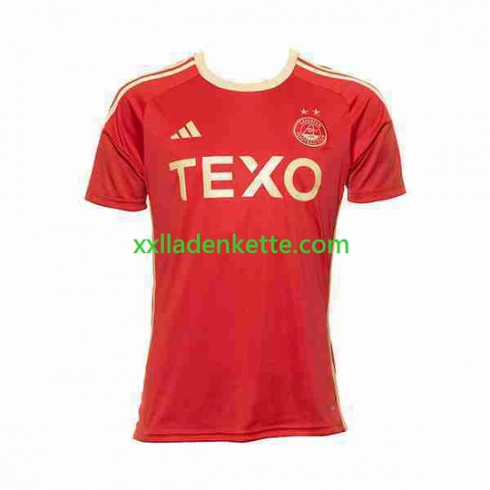 Fußballtrikot Aberdeen Herren Heim 2023-2024 Kurzarm