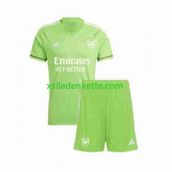 Fußballtrikot Arsenal Torwart Kinder Ausweich 2023-2024 Kurzarm