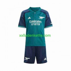 Fußballtrikot Arsenal Kinder Ausweich 2023-2024 Kurzarm