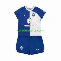 Fußballtrikot Atlético Madrid 2 Kinder Auswärts 2023-2024 Kurzarm