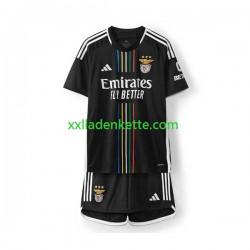 Fußballtrikot Benfica Kinder Auswärts 2023-2024 Kurzarm