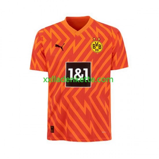Fußballtrikot Borussia Dortmund Torwart Herren Auswärts 2023-2024 Kurzarm