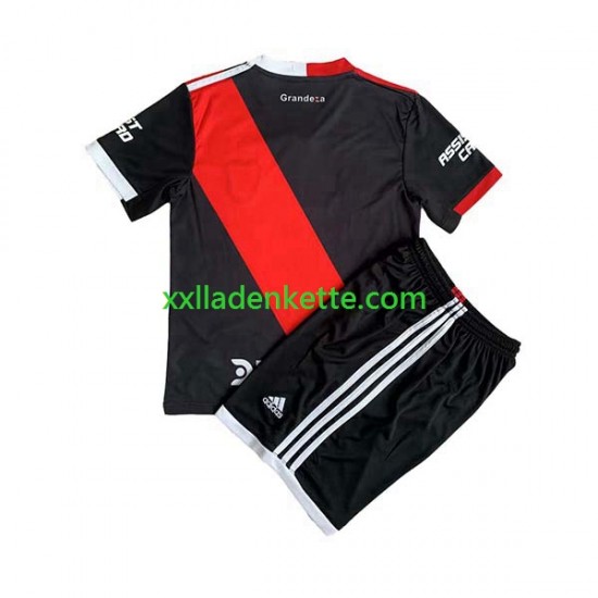 Fußballtrikot River Plate Kinder Ausweich 2023-2024 Kurzarm