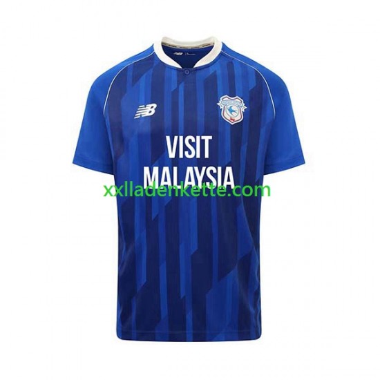 Fußballtrikot Cardiff City Herren Heim 2023-2024 Kurzarm