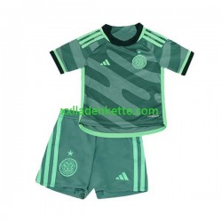 Fußballtrikot Celtic Glasgow Kinder Ausweich 2023-2024 Kurzarm