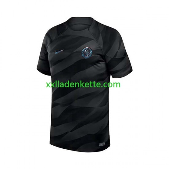 Fußballtrikot Chelsea Torwart Herren Heim 2023-2024 Kurzarm
