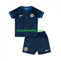 Fußballtrikot Chelsea Kinder Auswärts 2023-2024 Kurzarm