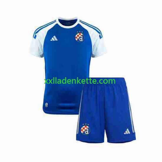 Fußballtrikot Dinamo Zagreb Kinder Heim 2023-2024 Kurzarm