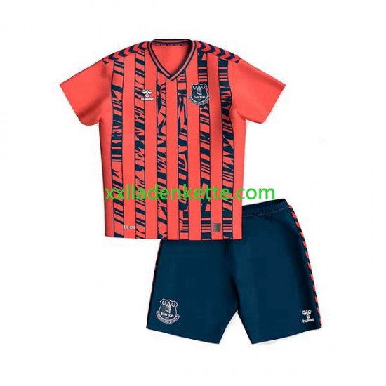 Fußballtrikot Everton Kinder Auswärts 2023-2024 Kurzarm