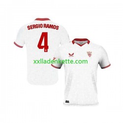 Fußballtrikot FC Sevilla Sergio Ramos 4 Herren Heim 2023-2024 Kurzarm