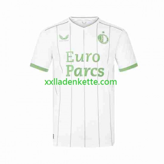 Fußballtrikot Feyenoord Rotterdam Herren Ausweich 2023-2024 Kurzarm