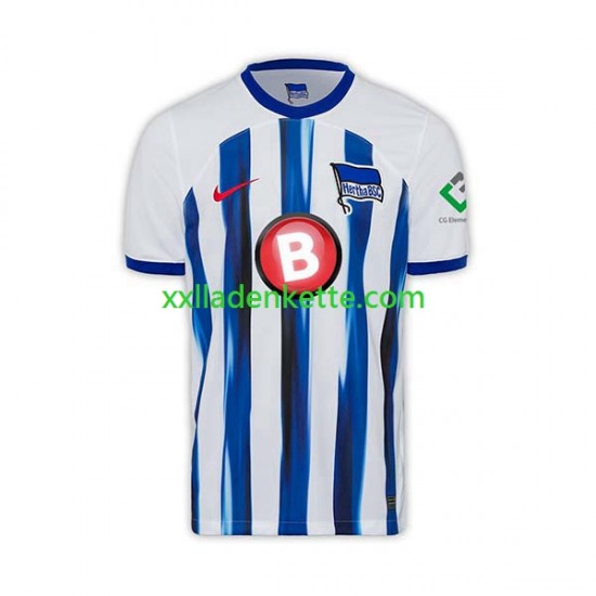 Fußballtrikot Hertha BSC Herren Heim 2023-2024 Kurzarm