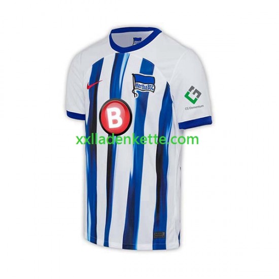 Fußballtrikot Hertha BSC Herren Heim 2023-2024 Kurzarm