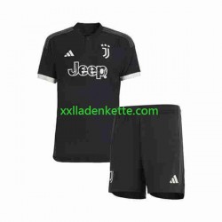 Fußballtrikot Juventus Turin Kinder Ausweich 2023-2024 Kurzarm
