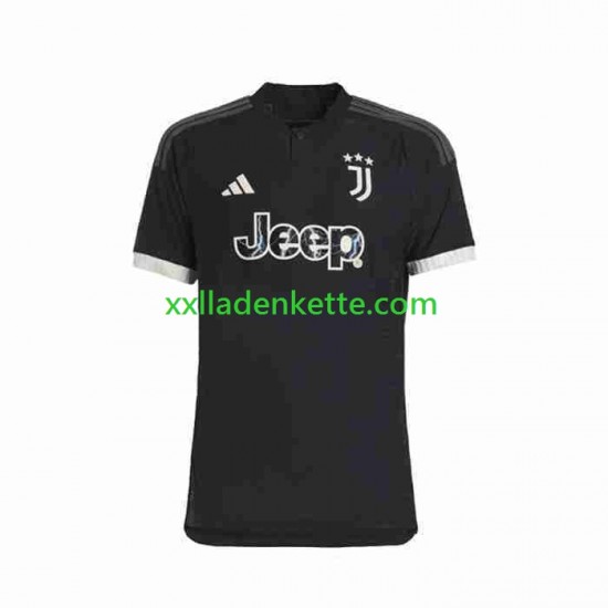 Fußballtrikot Juventus Turin Herren Ausweich 2023-2024 Kurzarm