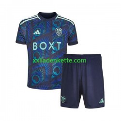 Fußballtrikot Leeds United Kinder Auswärts 2023-2024 Kurzarm