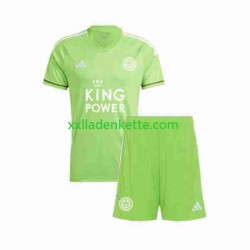 Fußballtrikot Leicester City Torwart Kinder Auswärts 2023-2024 Kurzarm