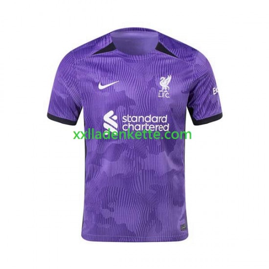 Fußballtrikot Liverpool Herren Ausweich 2023-2024 Kurzarm