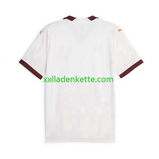 Fußballtrikot Manchester City Herren Auswärts 2023-2024 Kurzarm