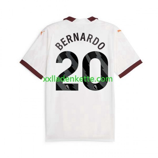 Fußballtrikot Manchester City Bernardo Silva 20 Herren Auswärts 2023-2024 Kurzarm