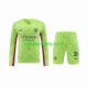 Fußballtrikot Manchester City Ederson Moraes 31 Torwart Kinder Ausweich 2023-2024 Langarm