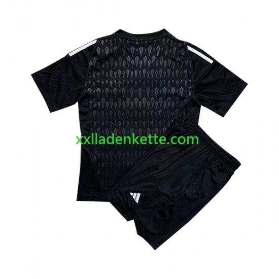 Fußballtrikot Real Madrid Torwart Kinder Auswärts 2023-2024 Kurzarm