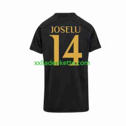 Fußballtrikot Real Madrid Joselu 14 Herren Ausweich 2023-2024 Kurzarm