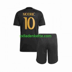 Fußballtrikot Real Madrid Modrić Luka 10 Kinder Ausweich 2023-2024 Kurzarm