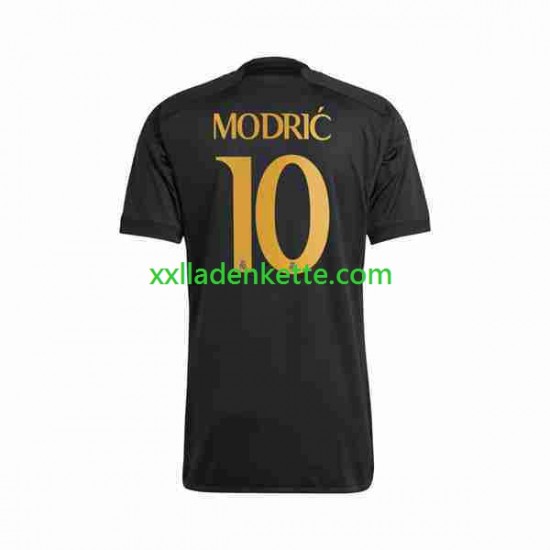 Fußballtrikot Real Madrid Modrić Luka 10 Herren Ausweich 2023-2024 Kurzarm
