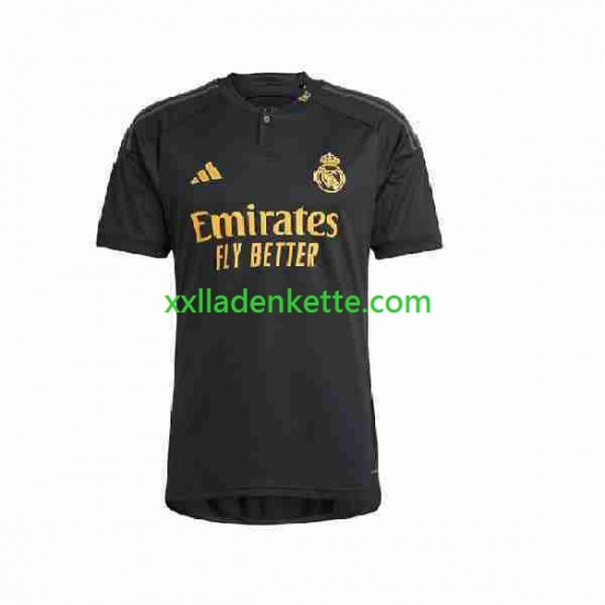 Fußballtrikot Real Madrid Herren Ausweich 2023-2024 Kurzarm