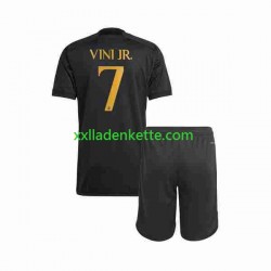 Fußballtrikot Real Madrid Vini Jr 7 Kinder Ausweich 2023-2024 Kurzarm