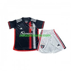 Fußballtrikot Sao Paulo Kinder Ausweich 2023-2024 Kurzarm